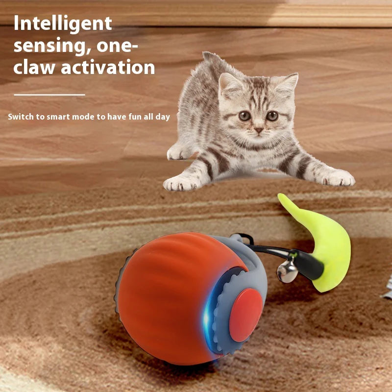 FluffyPets™ - Smart Rolling Cat Toy