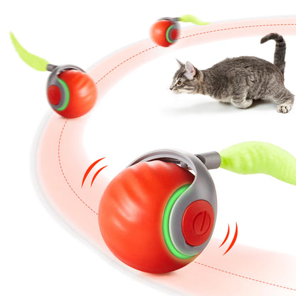 FluffyPets™ - Smart Rolling Cat Toy