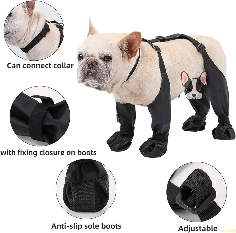 FluffyPets™ Waterproof Dog Boots