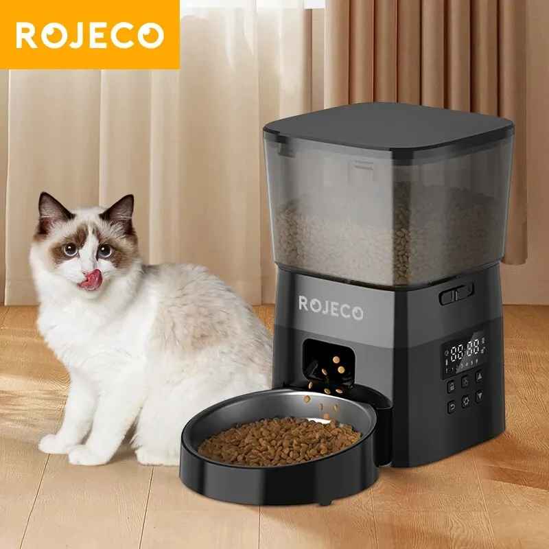 FluffyPets™ ROJECO Smart Auto Feeder for Cats & Dogs